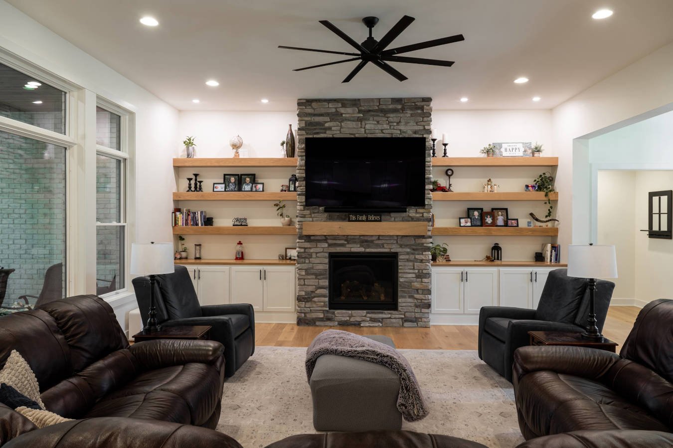 home custom built-ins