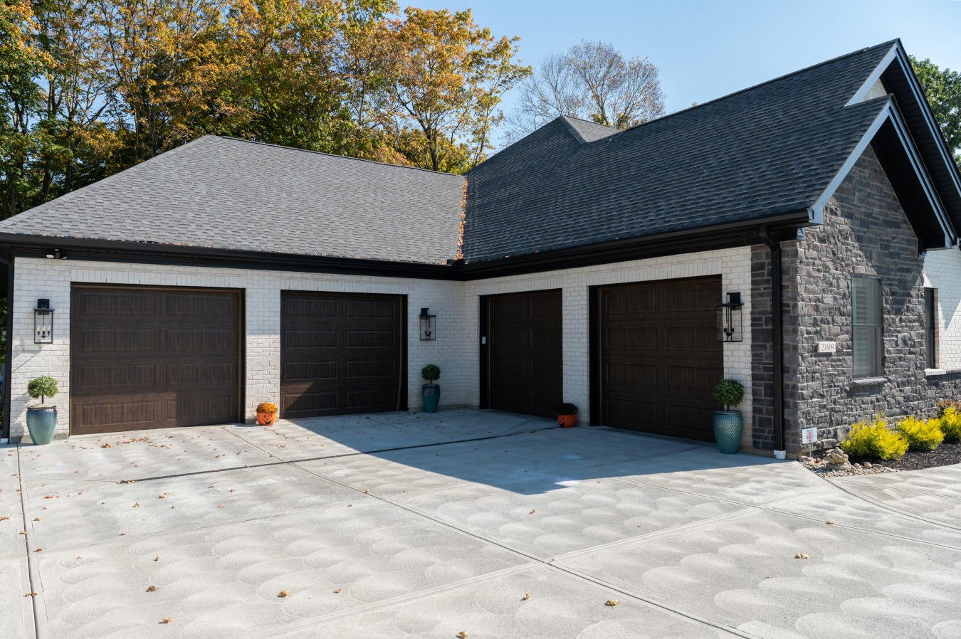 4-car custom garage space