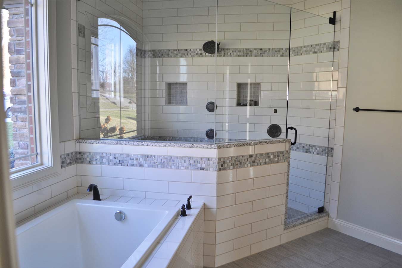 custom home bath